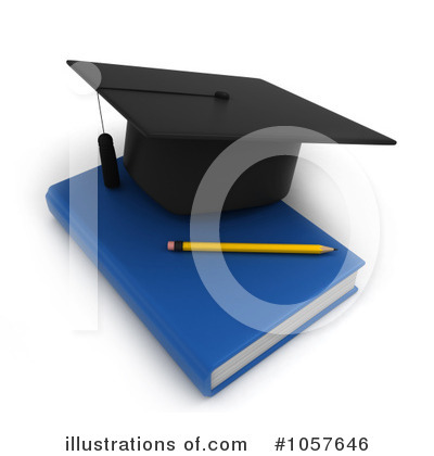 Royalty-Free (RF) Graduation Clipart Illustration by BNP Design Studio - Stock Sample #1057646