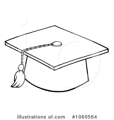 Graduation Cap Clipart #1060564 by Hit Toon