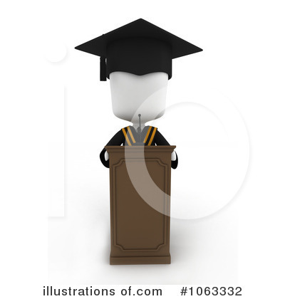 Royalty-Free (RF) Graduation Clipart Illustration by BNP Design Studio - Stock Sample #1063332