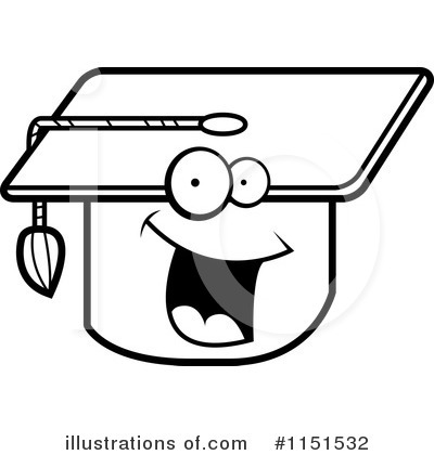 Royalty-Free (RF) Graduation Clipart Illustration by Cory Thoman - Stock Sample #1151532