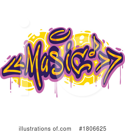 Royalty-Free (RF) Graffiti Clipart Illustration by Vector Tradition SM - Stock Sample #1806625