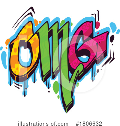 Royalty-Free (RF) Graffiti Clipart Illustration by Vector Tradition SM - Stock Sample #1806632