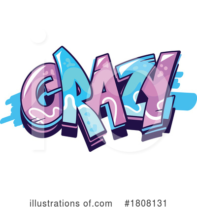 Royalty-Free (RF) Graffiti Clipart Illustration by Vector Tradition SM - Stock Sample #1808131
