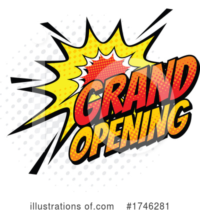 Royalty-Free (RF) Grand Opening Clipart Illustration by Vector Tradition SM - Stock Sample #1746281