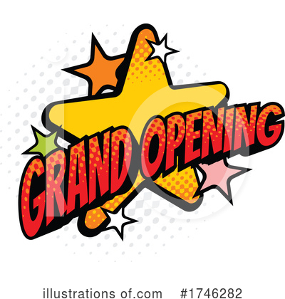 Royalty-Free (RF) Grand Opening Clipart Illustration by Vector Tradition SM - Stock Sample #1746282