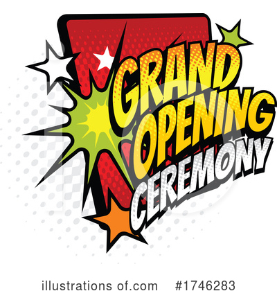 Grand Opening Clipart #1746283 by Vector Tradition SM