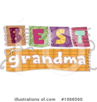 Royalty-Free (RF) Grandma Clipart Illustration by BNP Design Studio - Stock Sample #1066560
