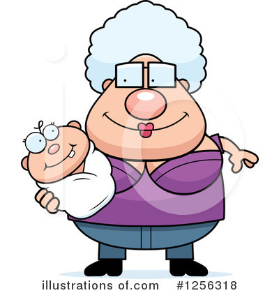 Royalty-Free (RF) Grandma Clipart Illustration by Cory Thoman - Stock Sample #1256318