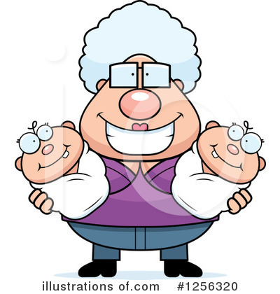 Royalty-Free (RF) Grandma Clipart Illustration by Cory Thoman - Stock Sample #1256320