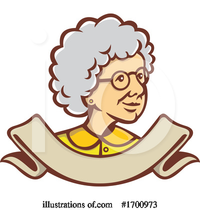 Royalty-Free (RF) Grandma Clipart Illustration by patrimonio - Stock Sample #1700973