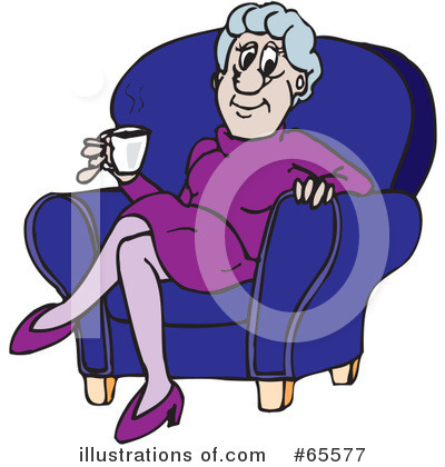 Royalty-Free (RF) Grandma Clipart Illustration by Dennis Holmes Designs - Stock Sample #65577