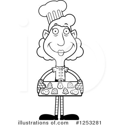 Royalty-Free (RF) Grandma Elf Clipart Illustration by Cory Thoman - Stock Sample #1253281