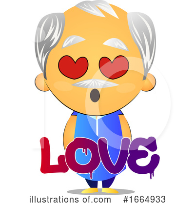 Royalty-Free (RF) Grandpa Clipart Illustration by Morphart Creations - Stock Sample #1664933