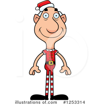 Royalty-Free (RF) Grandpa Elf Clipart Illustration by Cory Thoman - Stock Sample #1253314