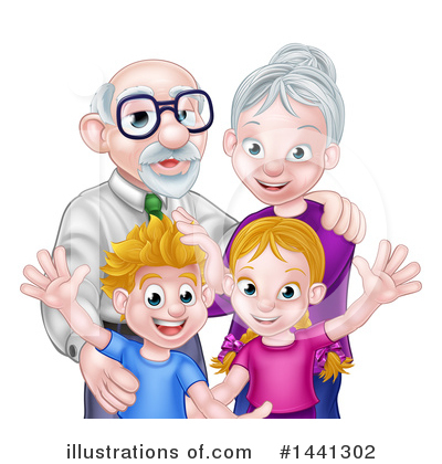 Senior Citizen Clipart #1441302 by AtStockIllustration