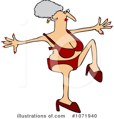 Royalty-Free (RF) Granny Clipart Illustration by djart - Stock Sample #1071940
