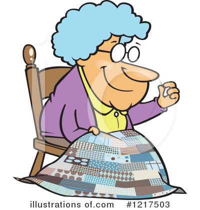 Old Woman Clipart #1217503 by toonaday