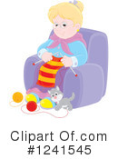 Granny Clipart #1241545 by Alex Bannykh