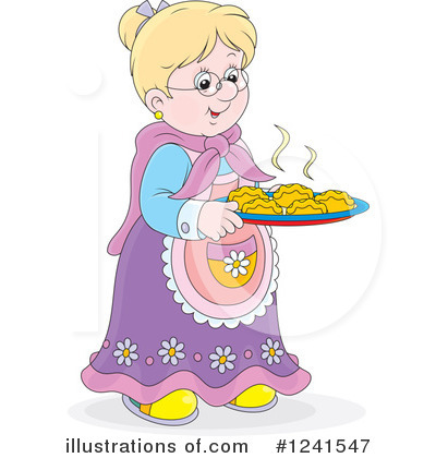 Granny Clipart #1241547 by Alex Bannykh