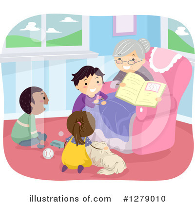 Royalty-Free (RF) Granny Clipart Illustration by BNP Design Studio - Stock Sample #1279010