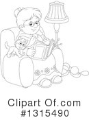 Granny Clipart #1315490 by Alex Bannykh