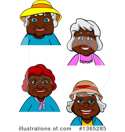 Senior Citizen Clipart #1365285 by Vector Tradition SM