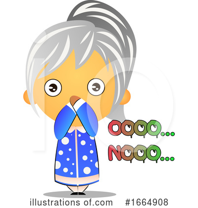 Royalty-Free (RF) Granny Clipart Illustration by Morphart Creations - Stock Sample #1664908