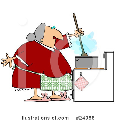 Royalty-Free (RF) Granny Clipart Illustration by djart - Stock Sample #24988