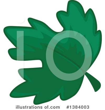 Leaf Clipart #1384003 by BNP Design Studio