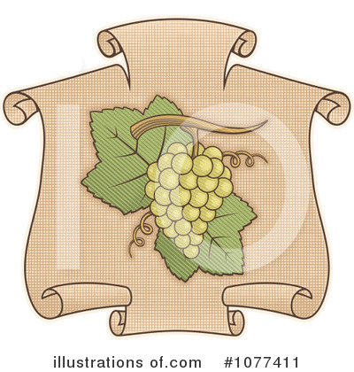 Royalty-Free (RF) Grapes Clipart Illustration by Any Vector - Stock Sample #1077411