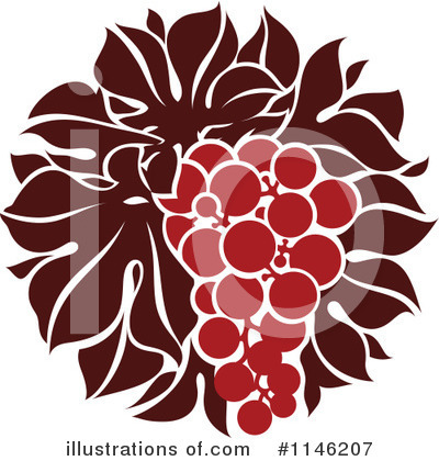 Grapes Clipart #1146207 by elena