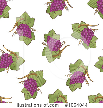 Royalty-Free (RF) Grapes Clipart Illustration by Any Vector - Stock Sample #1664044