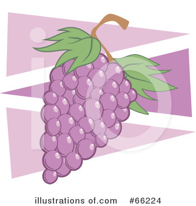 Royalty-Free (RF) Grapes Clipart Illustration by Prawny - Stock Sample #66224
