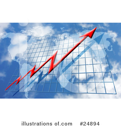 Royalty-Free (RF) Graph Clipart Illustration by KJ Pargeter - Stock Sample #24894