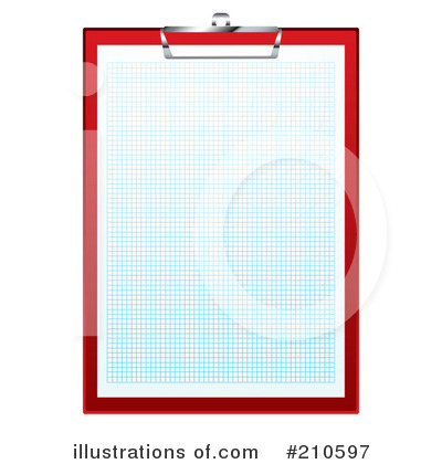 Royalty-Free (RF) Graph Paper Clipart Illustration by michaeltravers - Stock Sample #210597