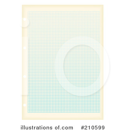 Royalty-Free (RF) Graph Paper Clipart Illustration by michaeltravers - Stock Sample #210599