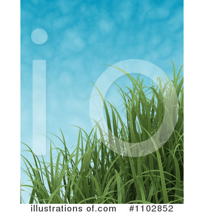Royalty-Free (RF) Grass Clipart Illustration by KJ Pargeter - Stock Sample #1102852