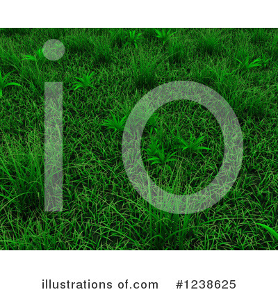 Royalty-Free (RF) Grass Clipart Illustration by KJ Pargeter - Stock Sample #1238625