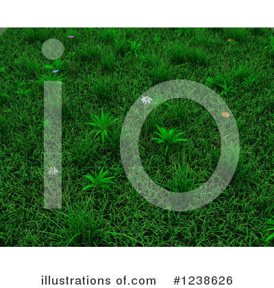 Royalty-Free (RF) Grass Clipart Illustration by KJ Pargeter - Stock Sample #1238626