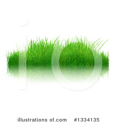Royalty-Free (RF) Grass Clipart Illustration by KJ Pargeter - Stock Sample #1334135