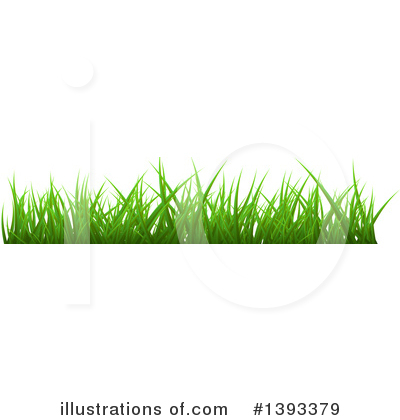 Grass Border Clipart #1393379 by vectorace