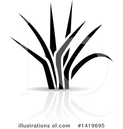 Royalty-Free (RF) Grass Clipart Illustration by cidepix - Stock Sample #1419695