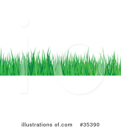 Royalty-Free (RF) Grass Clipart Illustration by KJ Pargeter - Stock Sample #35390