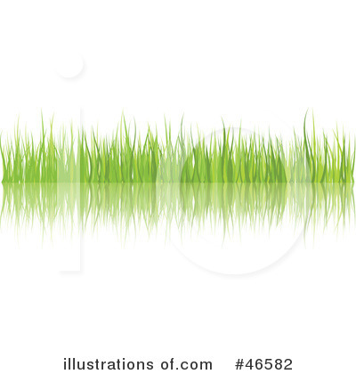 Royalty-Free (RF) Grass Clipart Illustration by KJ Pargeter - Stock Sample #46582