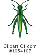 Grasshopper Clipart #1054107 by vectorace