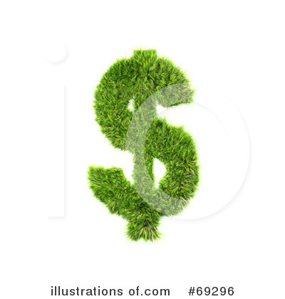 Royalty-Free (RF) Grassy Symbol Clipart Illustration by chrisroll - Stock Sample #69296