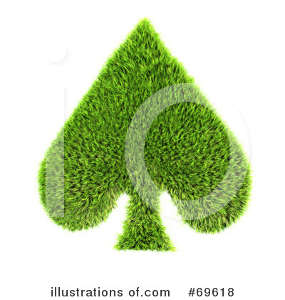 Royalty-Free (RF) Grassy Symbol Clipart Illustration by chrisroll - Stock Sample #69618