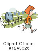 Graveyard Clipart #1243326 by Johnny Sajem