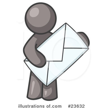 Envelope Clipart #23632 by Leo Blanchette