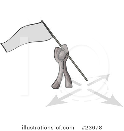 Flag Clipart #23678 by Leo Blanchette
